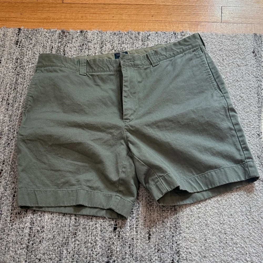 Jcrew Reade Olive Green Casual Shorts